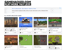Tablet Screenshot of gamehacked.com